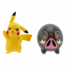 Pokémon Battle Figure Set Figures 2-Pack Pikachu #5, Lechonk 5 c
