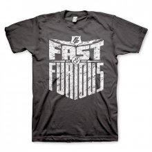 Fast & Furious Est. 2007 pánské tričko tmavě šedé