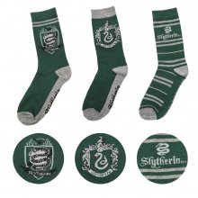 Harry Potter ponožky 3-Pack Slytherin