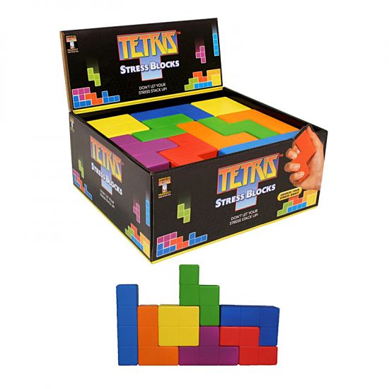 Antistresová kostka Tetris Tetronimo Block - Kliknutím na obrázek zavřete