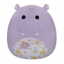 Squishmallows Plyšák Purple Hippo with Floral Belly Hanna