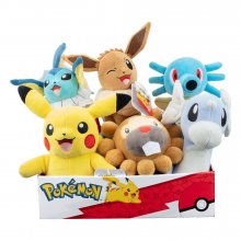 Pokémon Plush Figures Version D 20 cm prodej v sadě (6)
