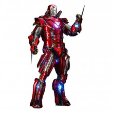 Iron Man 3 Movie Masterpiece Akční figurka 1/6 Silver Centurion