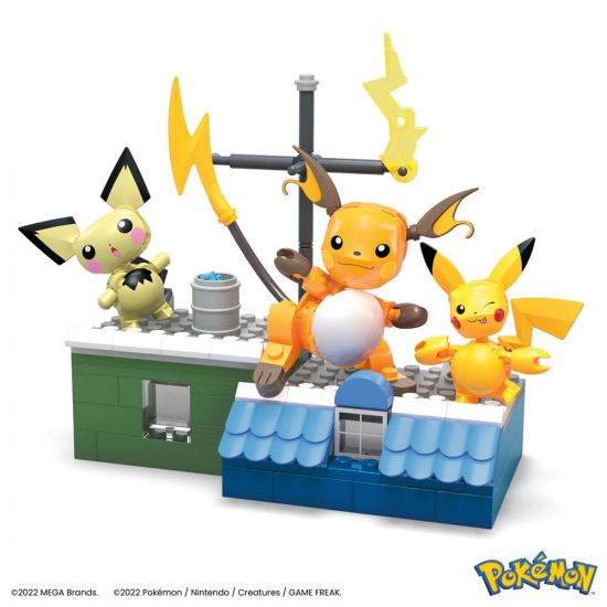 Pokémon MEGA Stavebnice Pikachu Evolution Set - Kliknutím na obrázek zavřete