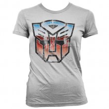 Transformers dámské tričko Autobot Shield Bílé