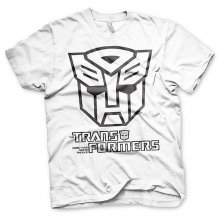 Transformers tričko Autobot Logo Bílé