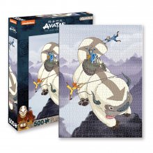Avatar: The Last Airbender skládací puzzle Appa and Gang (500 pi