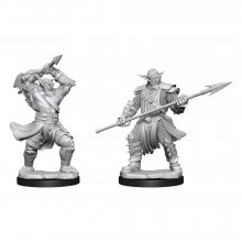 Critical Role Unpainted Miniatures Bugbear Fighter Male Case (2)