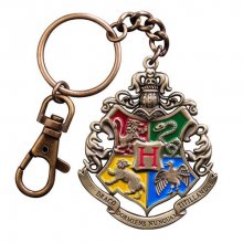 Harry Potter kovový přívěšek na klíče Bradavice 5 cm