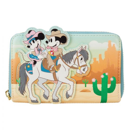 Disney by Loungefly peněženka Western Mickey and Minnie - Kliknutím na obrázek zavřete