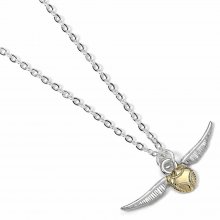Harry Potter Pendant & náhrdelník The Golden Snitch (silver plat