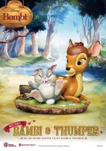 Disney Master Craft Socha Bambi & Thumper 26 cm