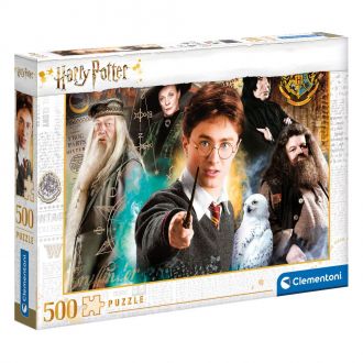 Harry Potter skládací puzzle Harry at Bradavice (500 pieces)