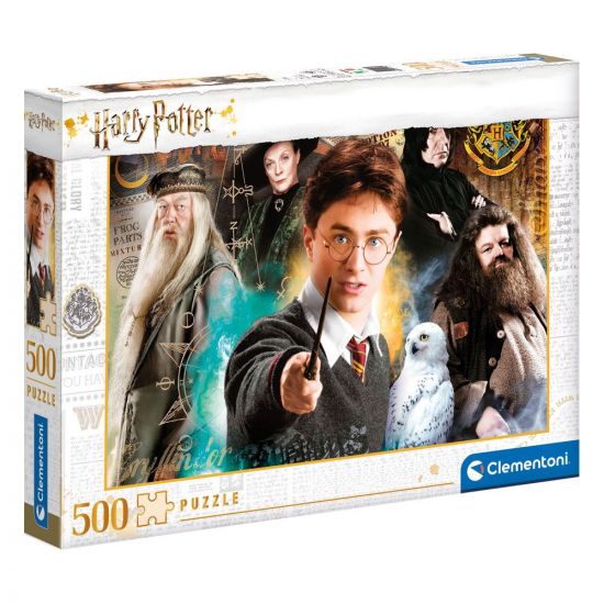 Harry Potter skládací puzzle Harry at Bradavice (500 pieces) - Kliknutím na obrázek zavřete