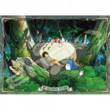 My Neighbor Totoro skládací puzzle Stained Glass Napping with To