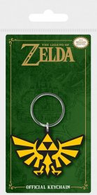 Legend of Zelda gumový přívěsek na klíče Triforce 6 cm