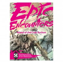Epic Encounters RPG desková hra Island of the Crab Archon *Engli