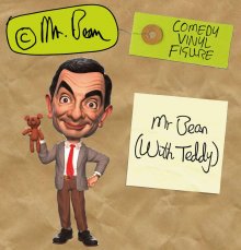 Mr. Bean Comedy Classic Vinylová Figurka Mr. Bean (with Teddy) 1