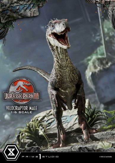 Jurassic Park III Legacy Museum Collection Socha 1/6 Velocirapt - Kliknutím na obrázek zavřete