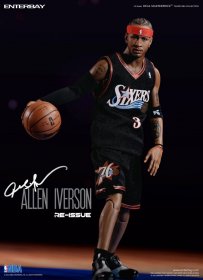 NBA Collection Real Masterpiece Actionfigur 1/6 Allen Iverson Li