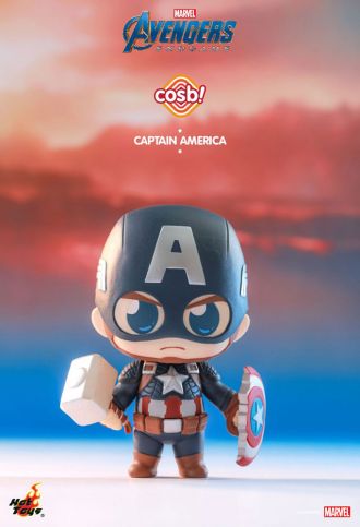 Avengers: Endgame Cosbi mini figurka Captain America 8 cm
