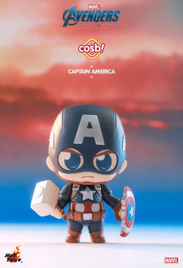 Avengers: Endgame Cosbi mini figurka Captain America 8 cm - Kliknutím na obrázek zavřete
