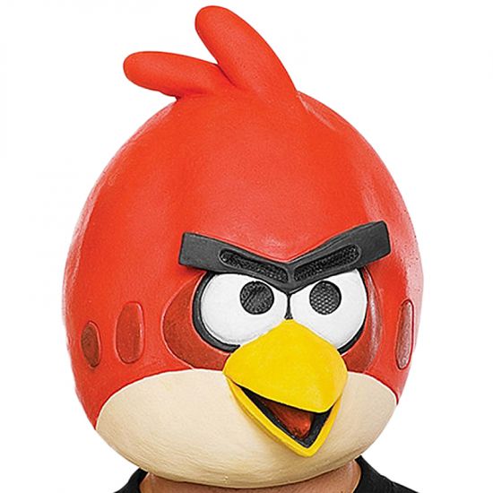 Angry Birds originální latexová maska Red Bird - Kliknutím na obrázek zavřete