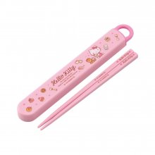 Hello Kitty jídelní hůlky with Box Sweety pink 16 cm