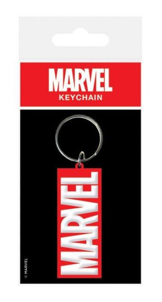Marvel Comics gumový přívěsek na klíče Logo 6 cm