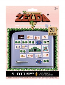 The Legend of Zelda magnety na ledničku Retro