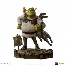 Shrek Deluxe Art Scale Socha 1/10 Shrek, Donkey and The Gingerb