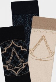 Assassin's Creed ponožky 3-Pack Logos 39-42