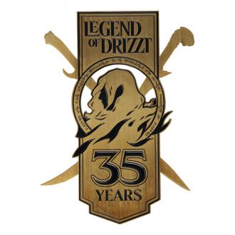 Dungeons & Dragons Metal Card 35th Anniversary Legend of Drizzt