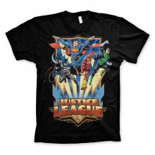 Batman pánské tričko Justice League Team Up!