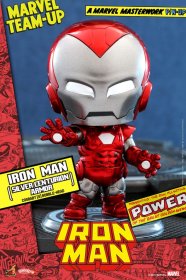 Marvel Comics Cosbaby (S) mini figurka Iron Man (Silver Centurio