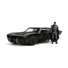 Batman 2022 Hollywood Rides kovový model 1/18 2022 Batmobile wi