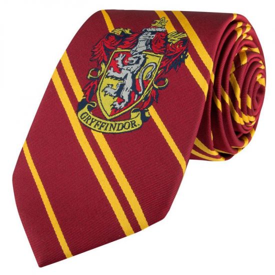 Harry Potter Kids Woven Necktie Nebelvír New Edition - Kliknutím na obrázek zavřete