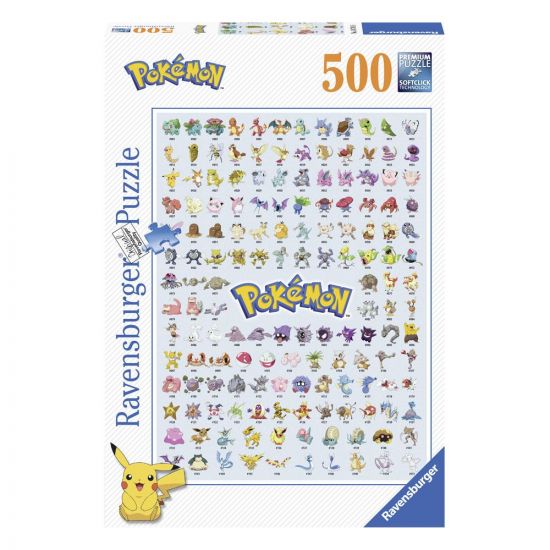 Pokémon skládací puzzle Pokémon (500 pieces) - Kliknutím na obrázek zavřete