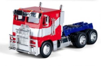 Transformers kovový model 1/32 T7 Optimus Prime Truck