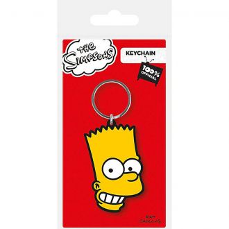 Simpsons Rubber Keychain Bart Simpson 6 cm