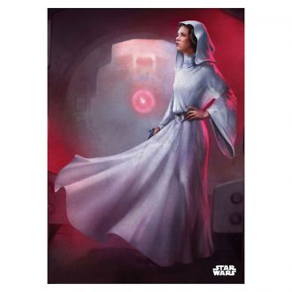 Star Wars metal poster Princess Leia 32 x 45 cm