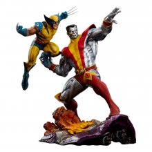 Marvel Premium Format Socha Fastball Special: Colossus and Wolv