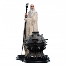 The Lord of the Rings Socha 1/6 Saruman and the Fire of Orthanc