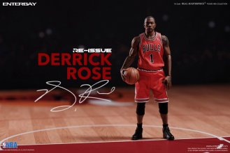 NBA Collection Real Masterpiece Akční figurka 1/6 Derrick Rose L