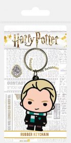 Harry Potter gumový přívěsek na klíče Chibi Malfoy 6 cm