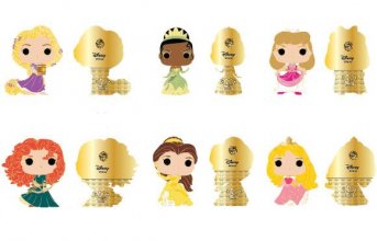Disney POP! Enamel Pins Princesses 4 cm prodej v sadě (36)