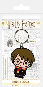Harry Potter gumový přívěsek na klíče Chibi Harry 6 cm
