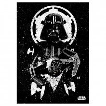 Star Wars metal poster Tie Advanced 32 x 45 cm