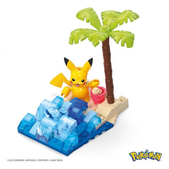 Pokémon Mega Construx Stavebnice Pikachu's Beach Splash - Kliknutím na obrázek zavřete