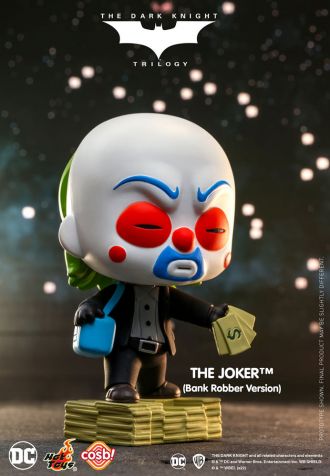The Dark Knight Trilogy Cosbi mini figurka The Joker (Bank Robbe